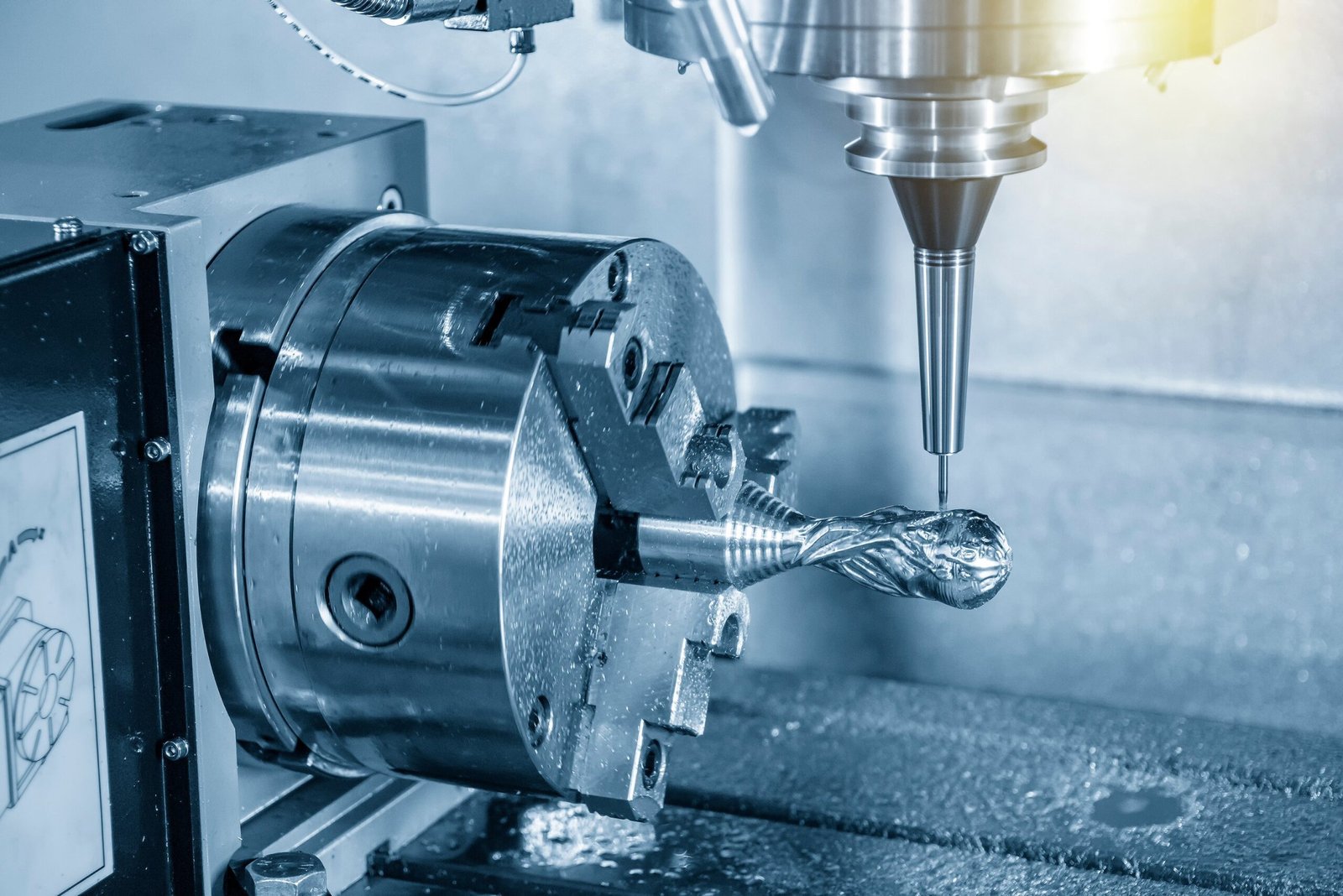 Multi-axis CNC milling